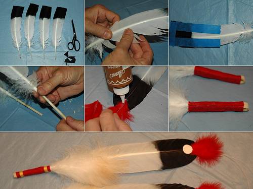 Turkey Wing Feather Preparation