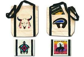 Canvas Totes -  $9.50