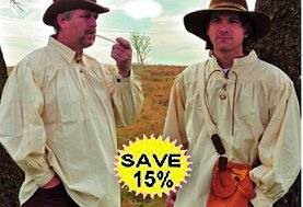 18th Century Camp Shirts