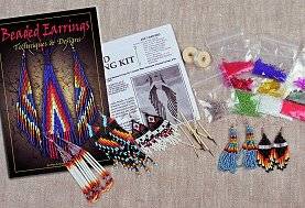 Beaded Earring Kit (with Book)